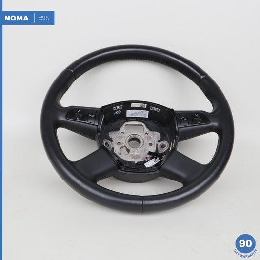 07-12 Audi A4 Quattro B8 Steering Wheel Leather w/ Multifunctional Switch OEM - photo 1