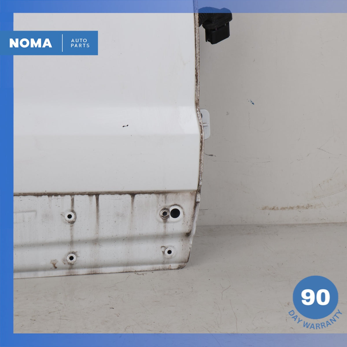12-19 LR Range Rover Evoque L538 4DR Rear Right Side Door Panel Shell White OEM - photo 7