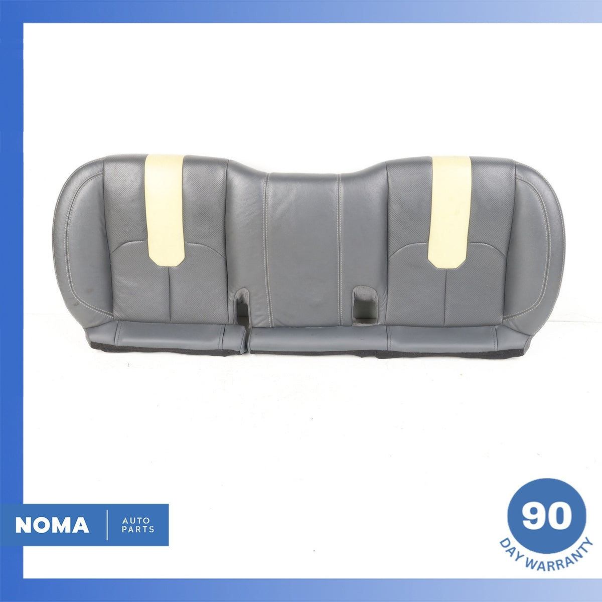 12-15 LR Range Rover Evoque L538 Rear Back Lower Bottom Seat Cushion Black OEM - photo 1