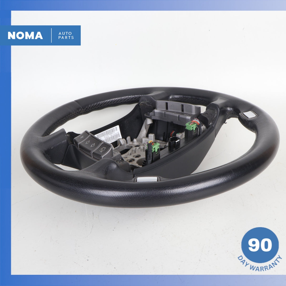 2005 BMW E66 745Li Steering Wheel Black 32346761747 OEM - photo 12
