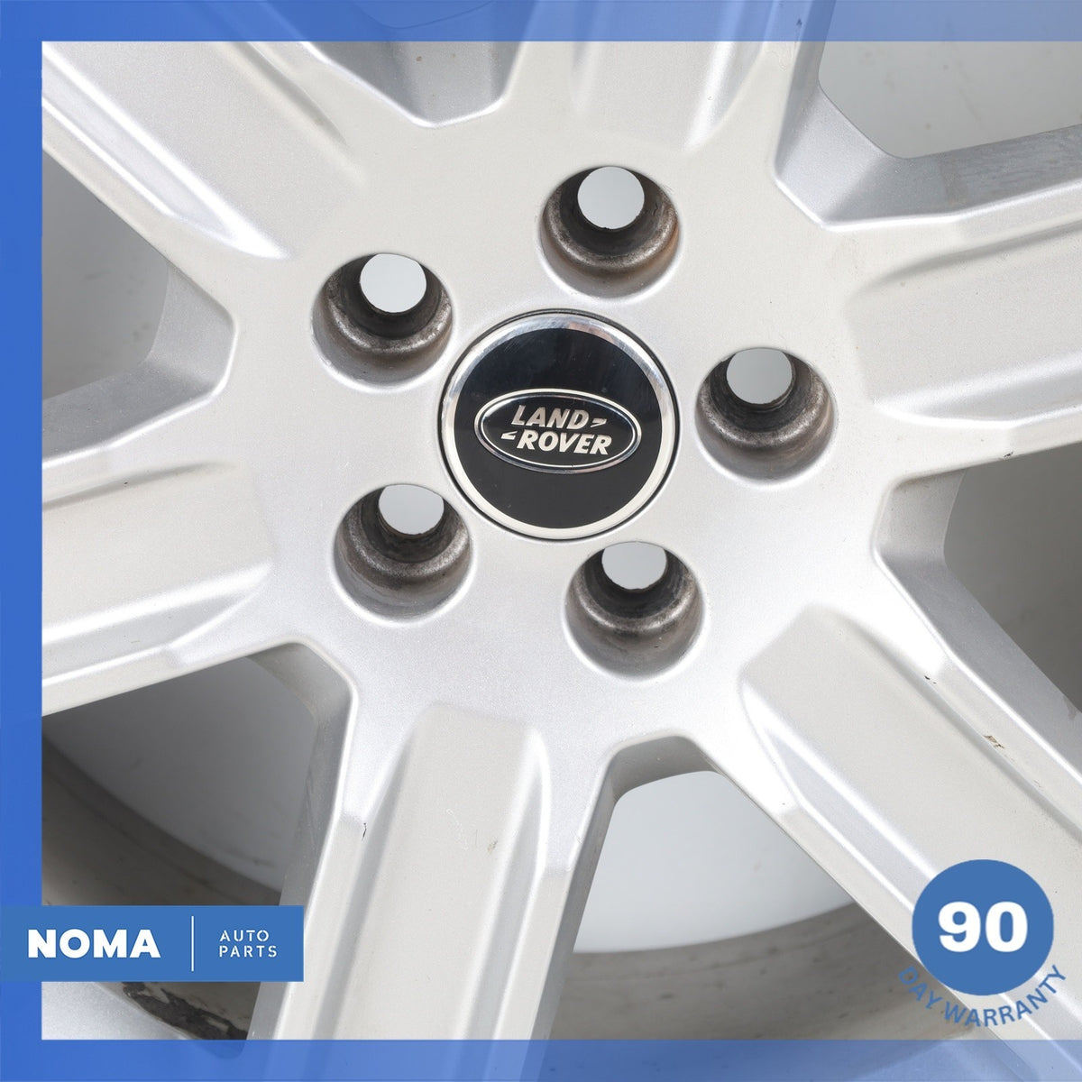 12-19 Land Rover Range Rover Evoque Style 4 8 x R19 19" Wheel Rim Silver OEM - photo 8
