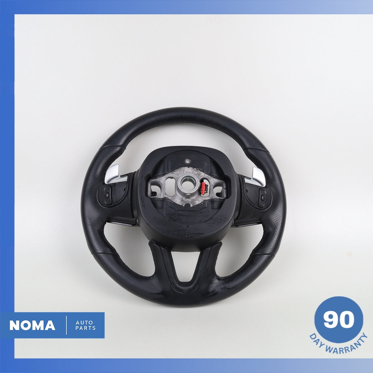 15-23 Dodge LD Charger Heated Leather Steering Wheel w/ Shifter Paddles OEM 74k - photo 11