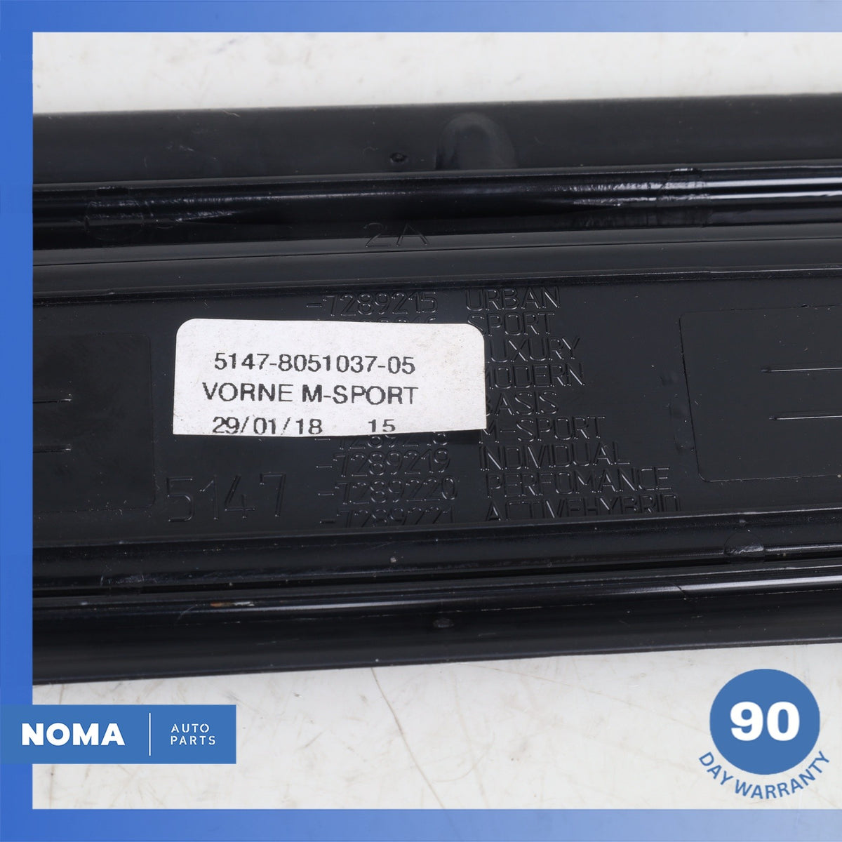 BMW F39 X2 M-Sport Front Left or Right Door Sill Scuff Trim Panel OEM - photo 11