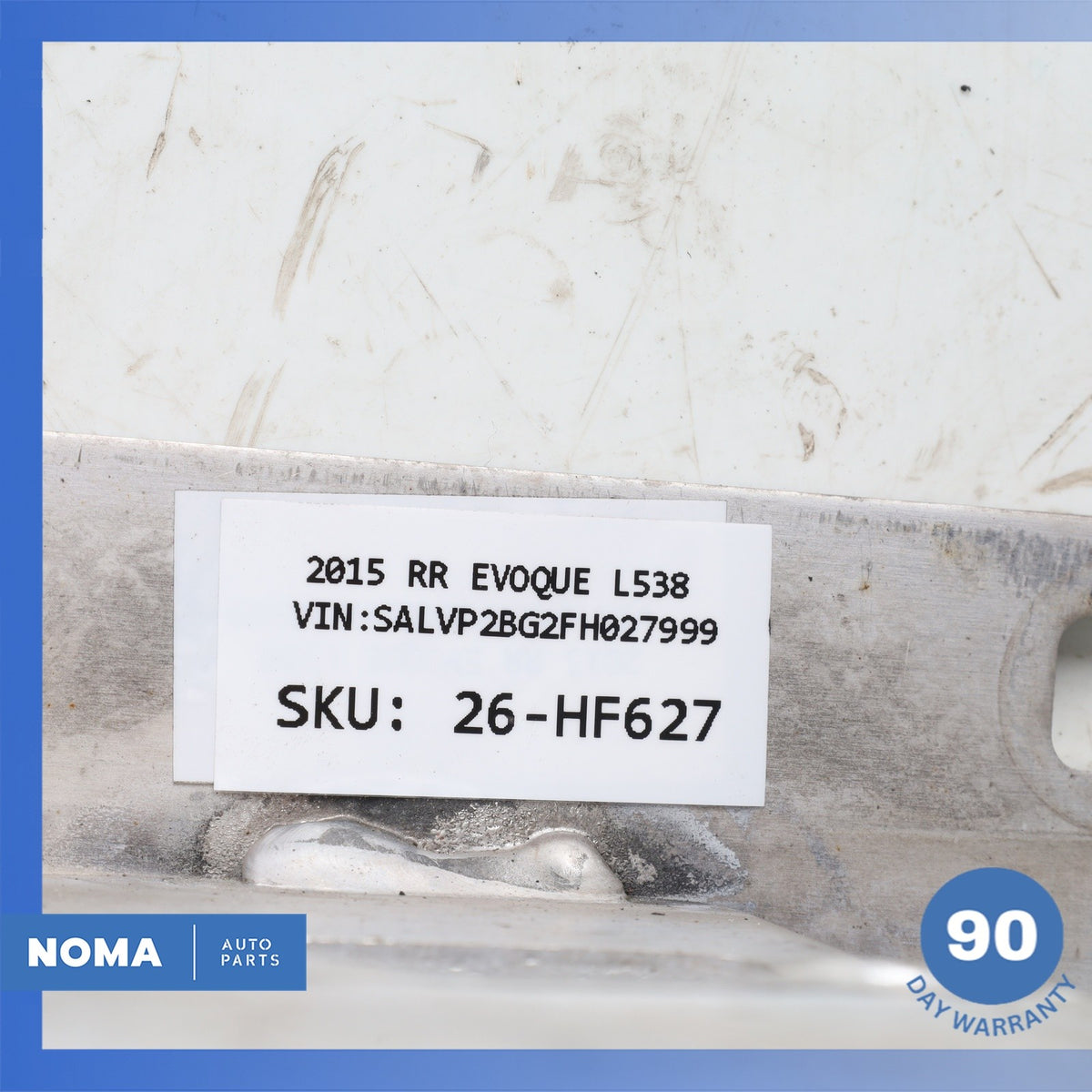 12-19 Range Rover Evoque L538 Rear Bumper Support Reinforcement Impact Bar OEM - photo 10