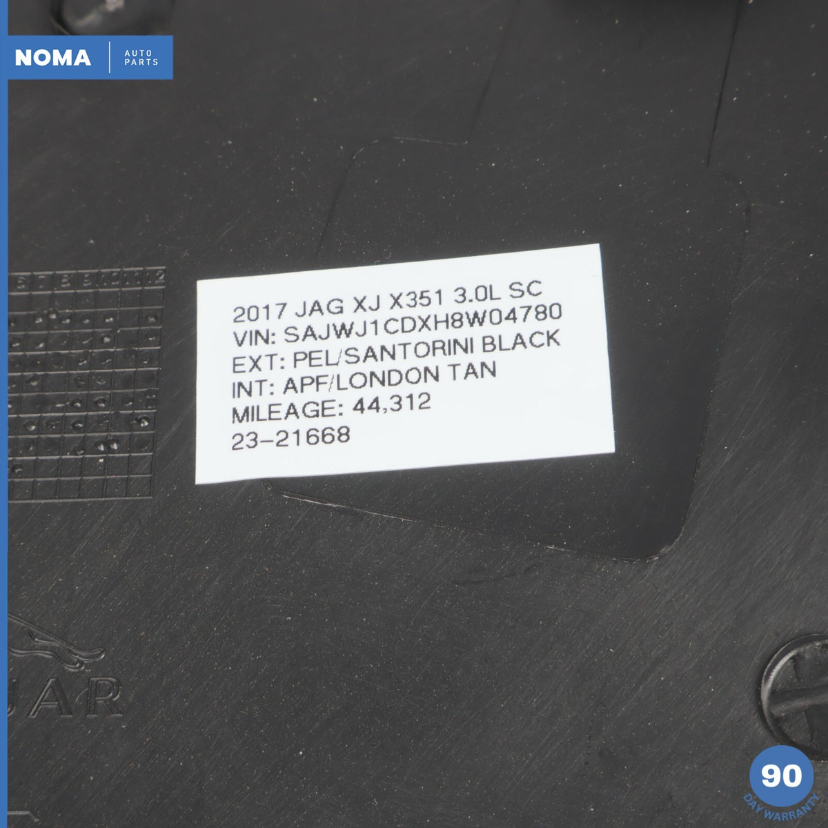 10-18 Jaguar XJ X351 Left Driver Side Lower B Pillar Trim Cover Carpet PVJ OEM - photo 16