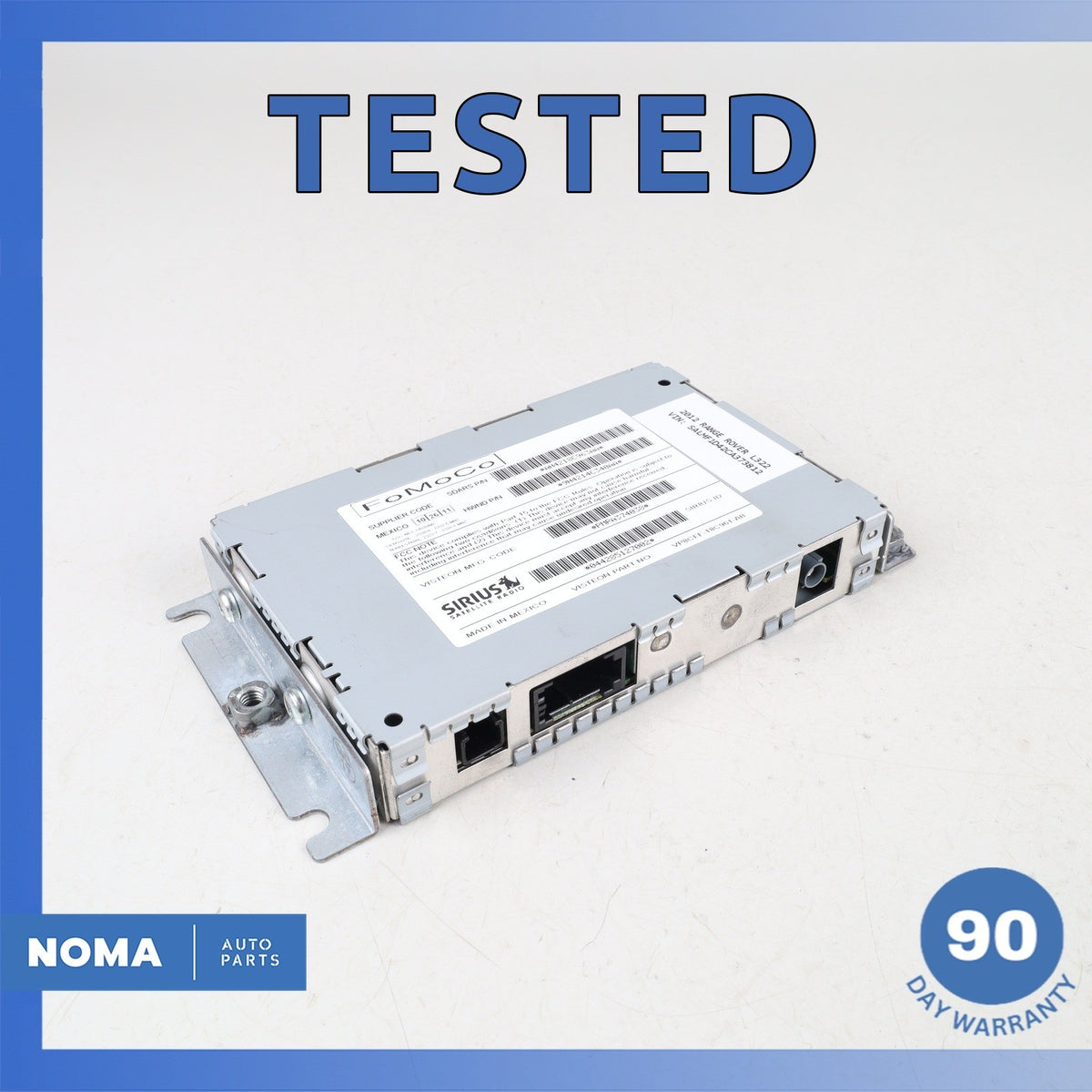 Land Rover L322 L319 L320 Satellite Receiver Radio Module Unit 9H4214C340AA OEM - photo 1