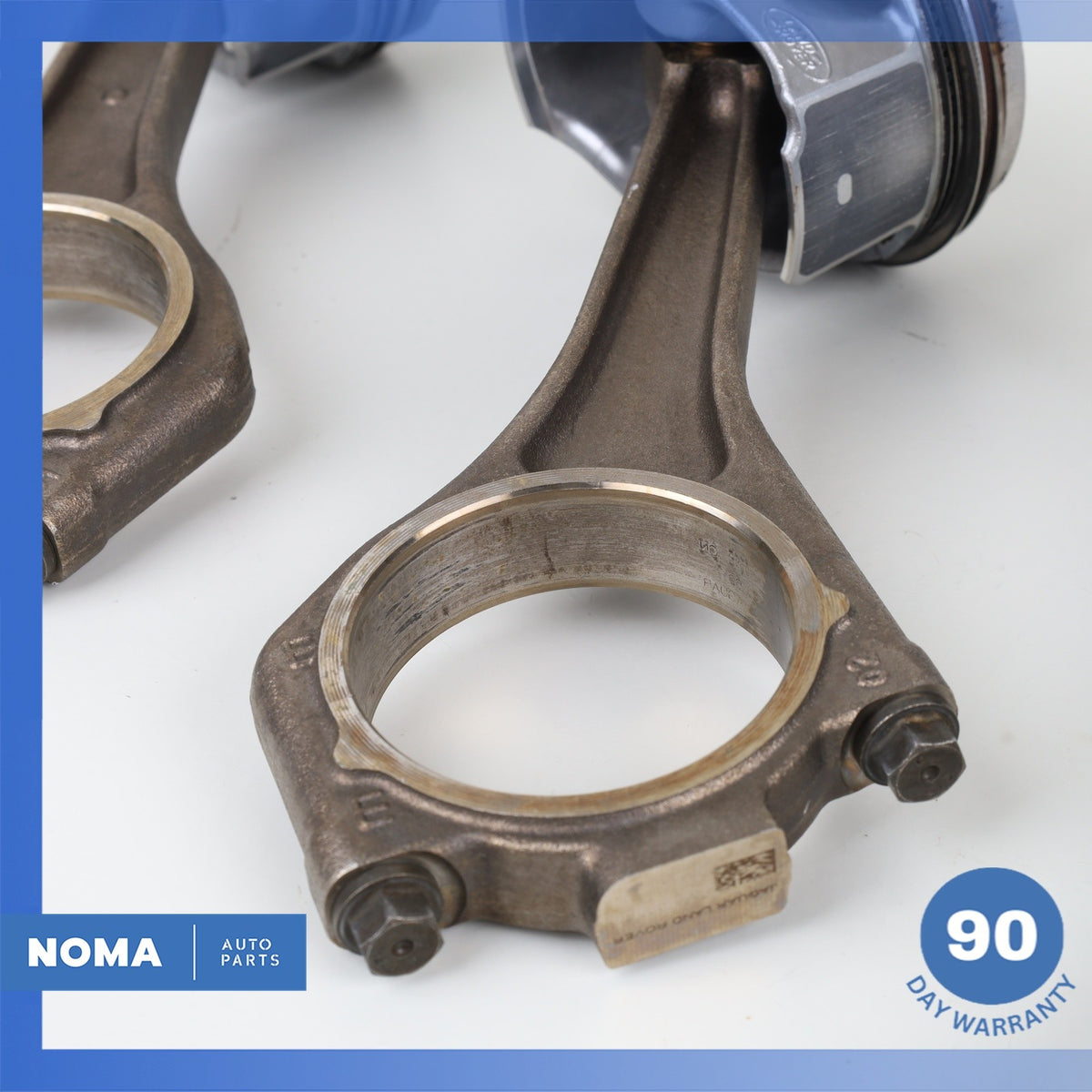 13-21 Jaguar X351 XJ XF RR L494 3.0L AJ126S Engine Piston Connecting Rod Set OEM - photo 7