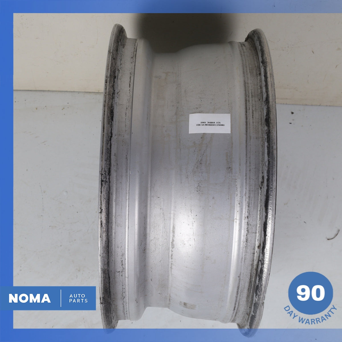 76-96 Jaguar XJS HE Series Laticce 6.5 x 15 Wheel Rim Silver CBC2469 OEM - photo 14