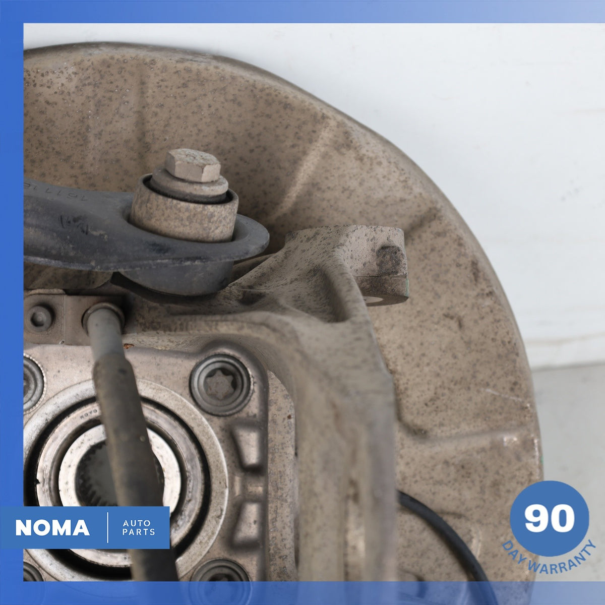 14-19 BMW F15 X5 X6M Rear Right Passenger Side Spindle Knuckle Hub w/ Shield OEM - photo 10