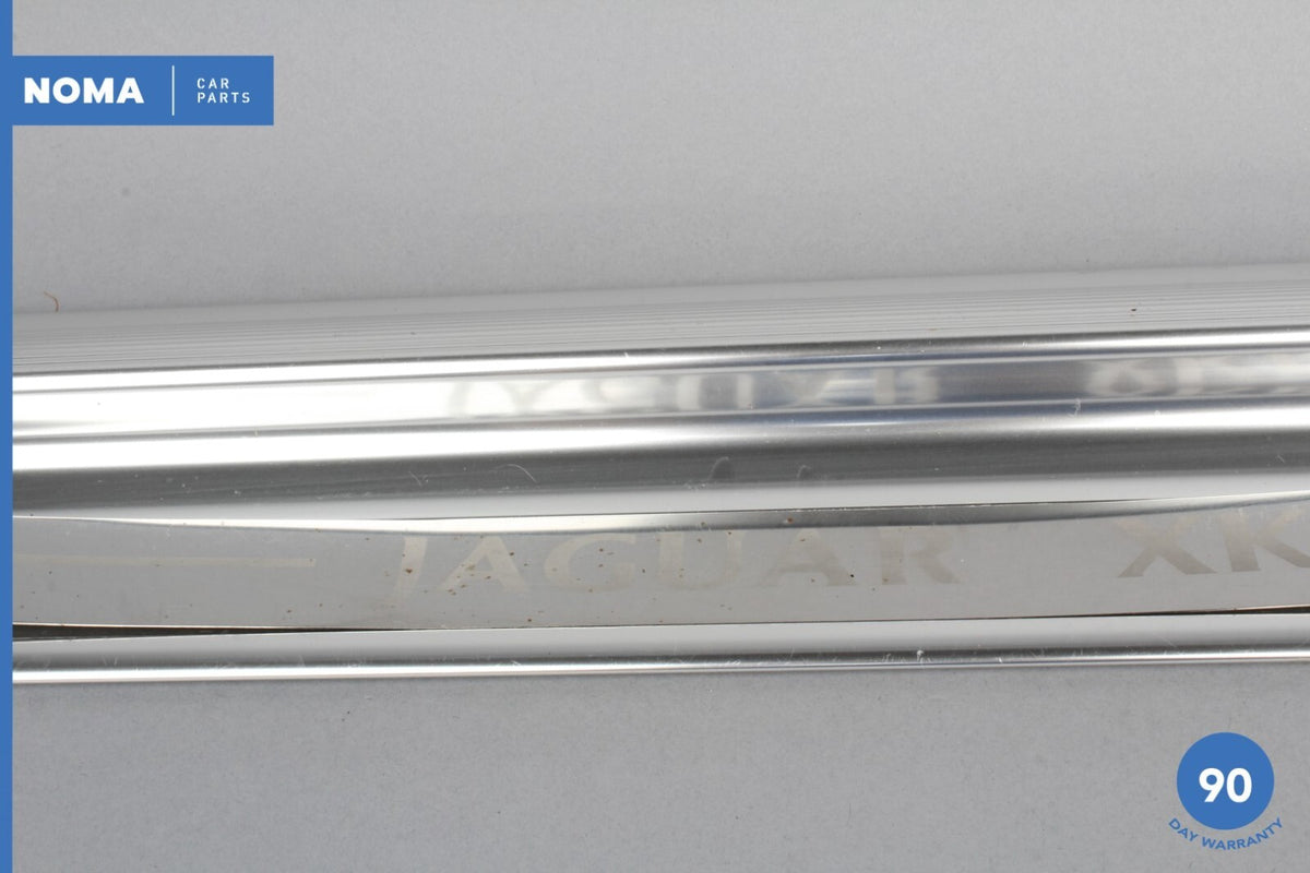97-06 Jaguar XK8 X100 Convertible Right Door Scuff Plate w/ Insert Panel OEM - photo 5