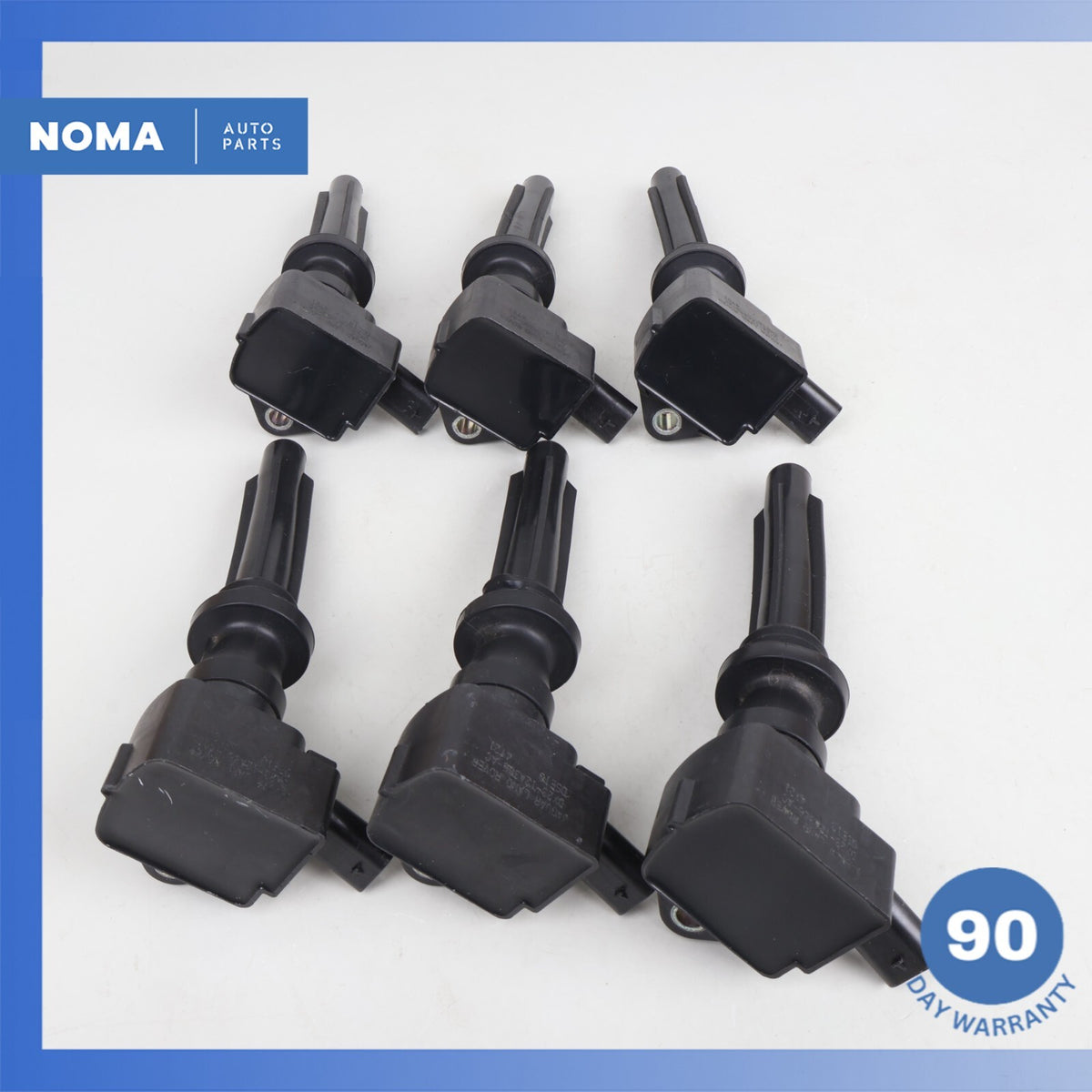 13-23 Jaguar X152 F-Type Range Rover Engine Motor Coil Set of 6 DX2312A366AC OEM - photo 7