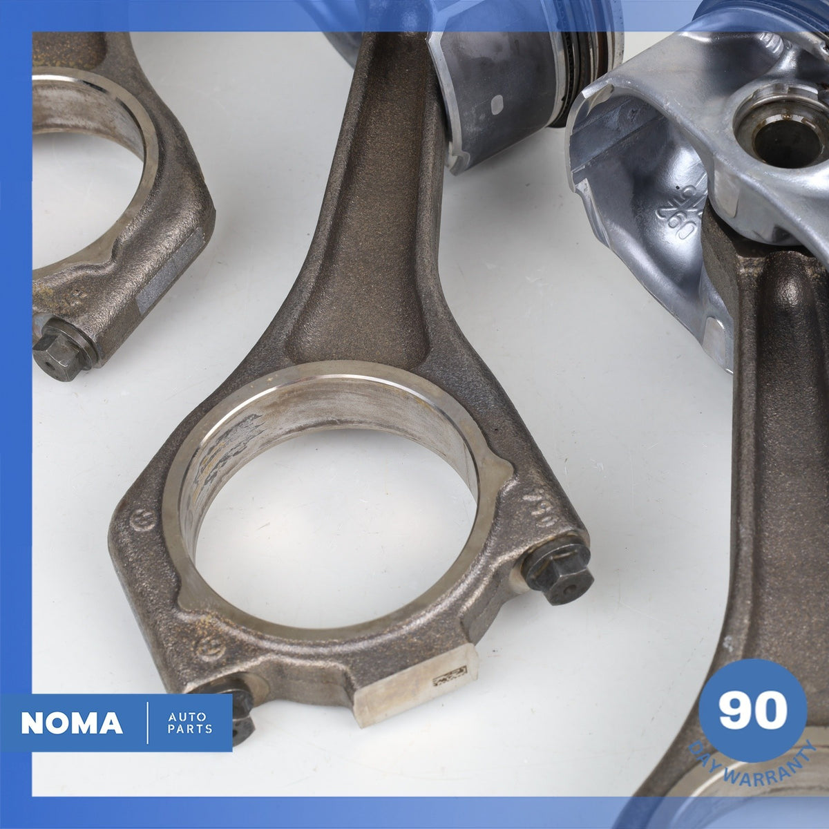 10-23 Range Rover Sport L494 5.0L S/C Engine Piston Connecting Rod Set of 4 OEM - photo 7