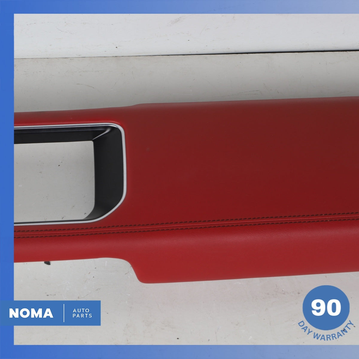 17-19 LR Range Rover Sport L494 Dash Dashboard Cover Panel Trim Set Red OEM - photo 4