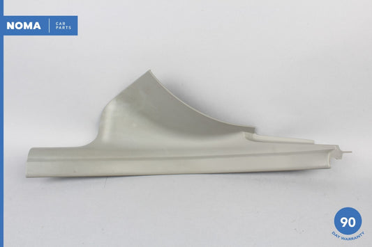 04-10 BMW 530i E60 E61 Rear Left Driver Side Door Sill Scuff Trim Grey OEM - photo 1