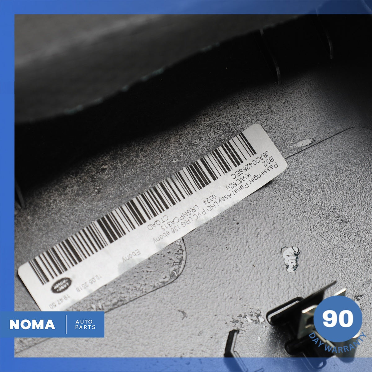 18-23 Range Rover L560 Velar Dashboard Dash Trim Molding Set Black OEM - photo 17