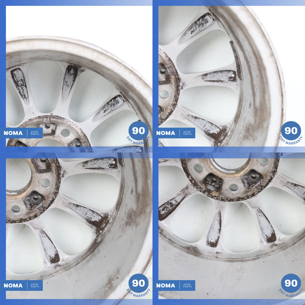 03-08 BMW E85 Z4 Style 106 8 x R17 17" Wheel Rim Silver 36116758191 OEM - photo 14