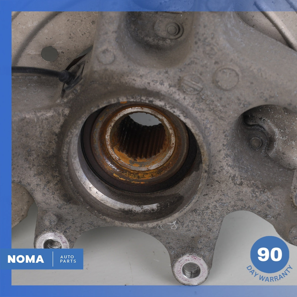 09-19 Jaguar X351 XJ XF XK Rear Right Spindle Knuckle Hub w/Shield OEM - photo 13