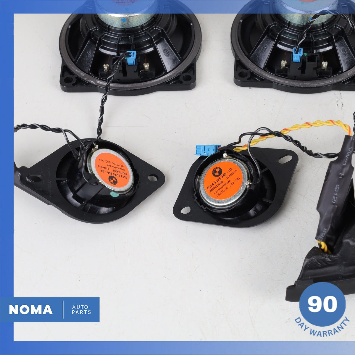 16-22 BMW G12 740i 750i Harman Interior Audio Speaker Tweeter Set OEM 76k - photo 18