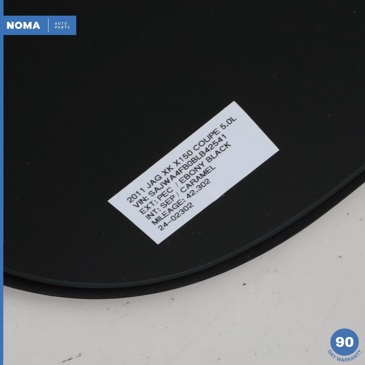 07-11 Jaguar X150 XK XKR Coupe Rear Back Windshield Window Glass 6W8342006AE OEM - photo 15