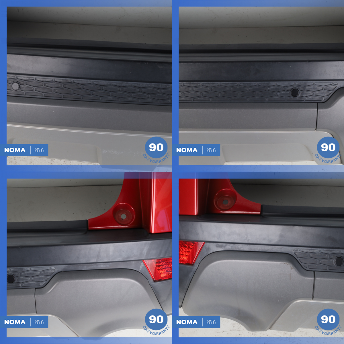 12-15 LR Range Rover Evoque L538 Rear Bumper Cover Panel Assembly Red OEM - photo 21