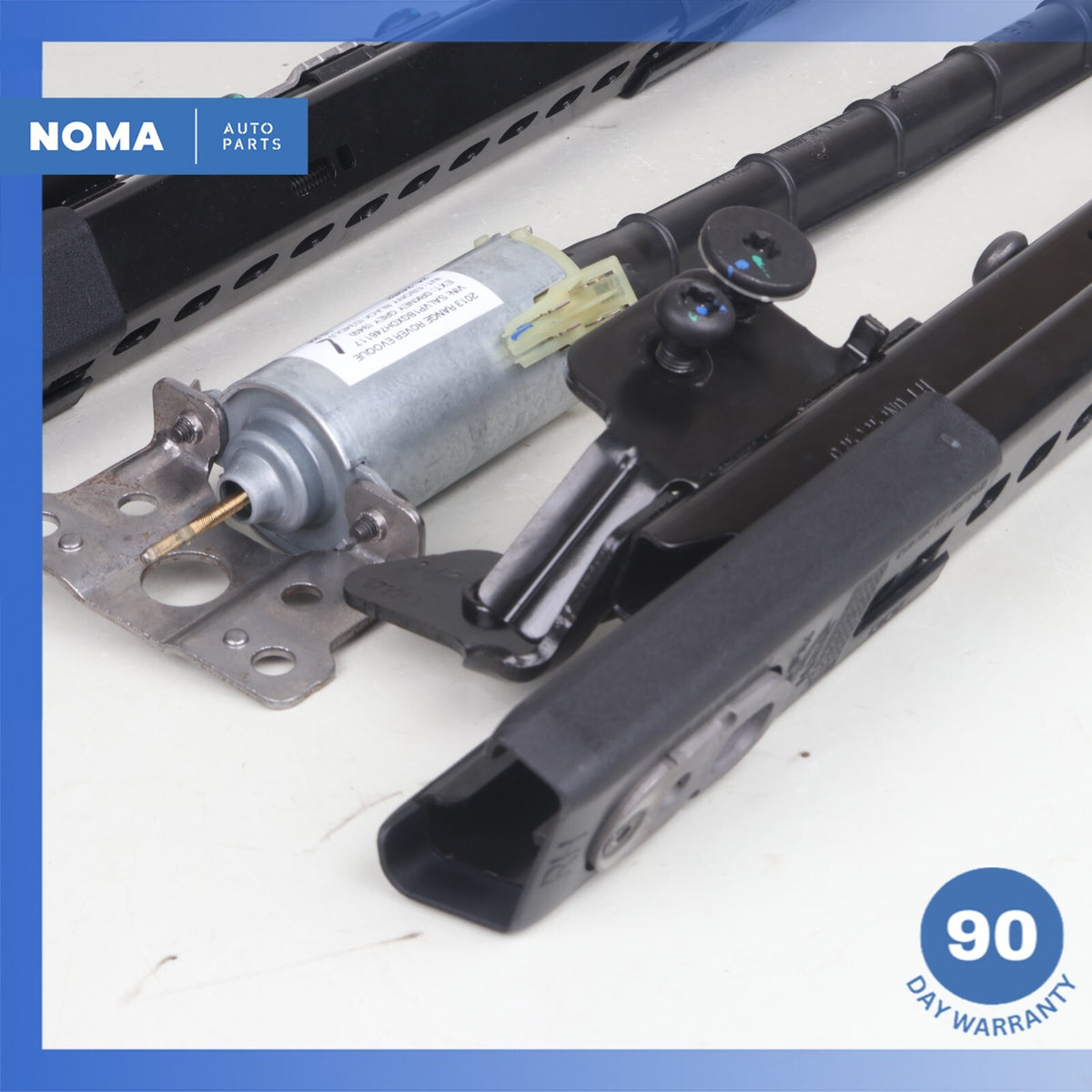 13-15 Range Rover Evoque L538 2DR Front Left Seat Slide Track Set w/ Motor OEM - photo 14