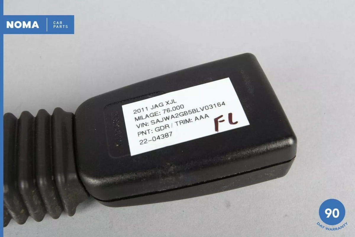 10-19 Jaguar X351 XJ XF XK Front Left Driver Seat Belt Seatbelt Buckle OEM - photo 10