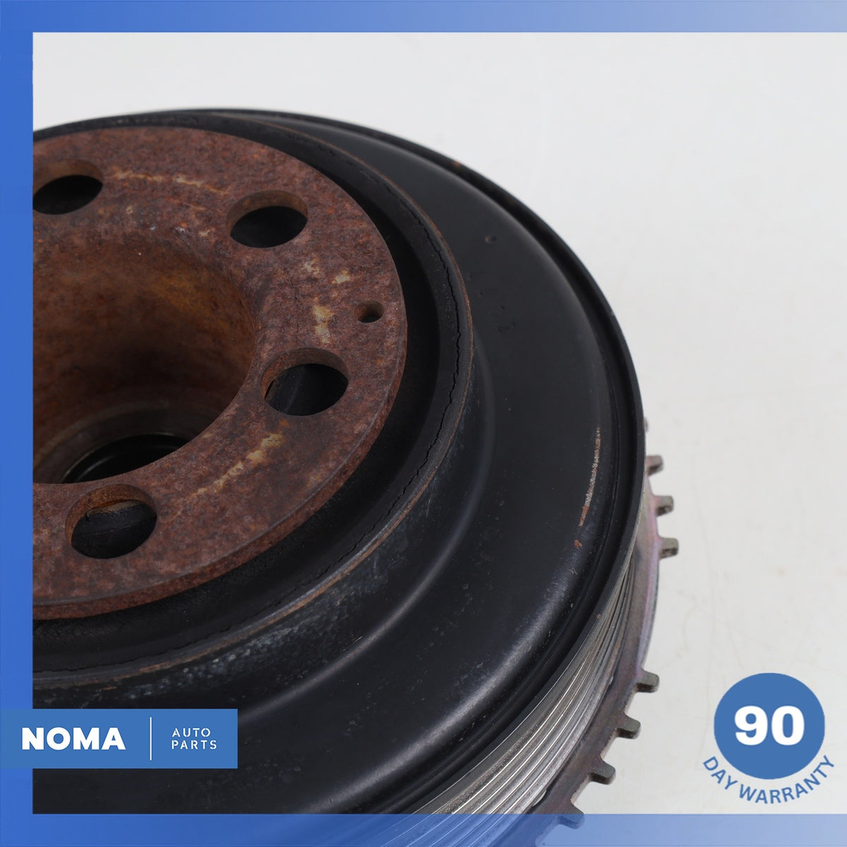 12-17 Range Rover Evoque L538 Engine Crankshaft Balancer Pulley LR078547 OEM - photo 3