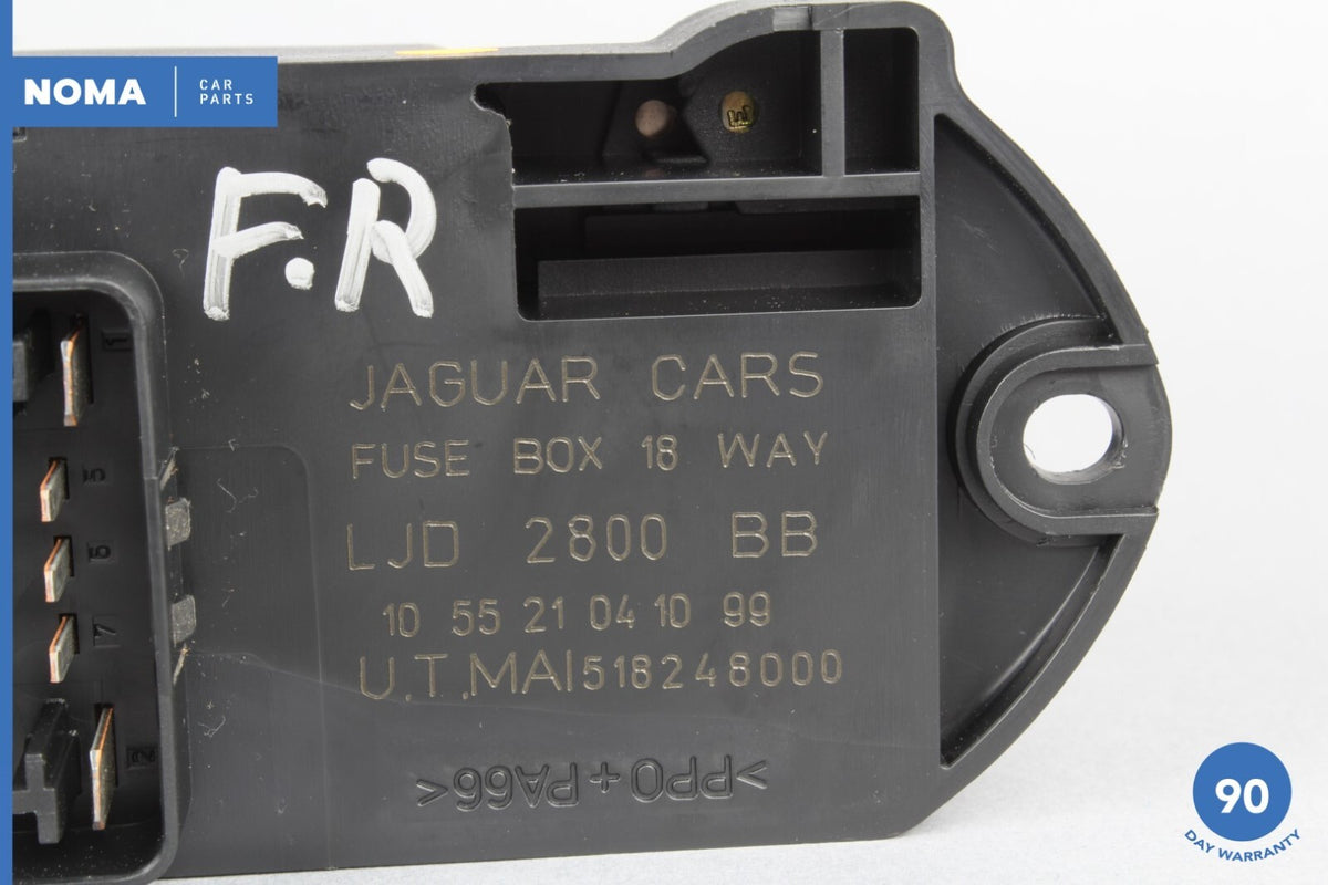 00-03 Jaguar XKR X100 Engine Motor Bay  Room Right Relay Fusebox LJD2800BB OEM - photo 6