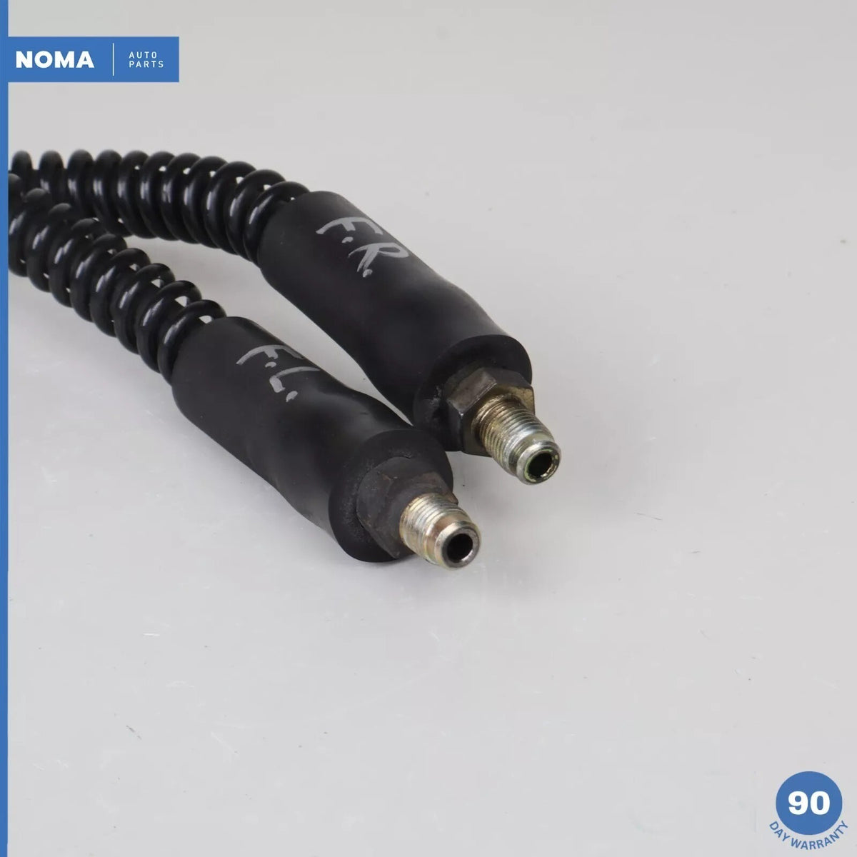 98-06 Jaguar X100 XK8 Front Left & Right Side Flexible Brake Line Set of 2 OEM - photo 2