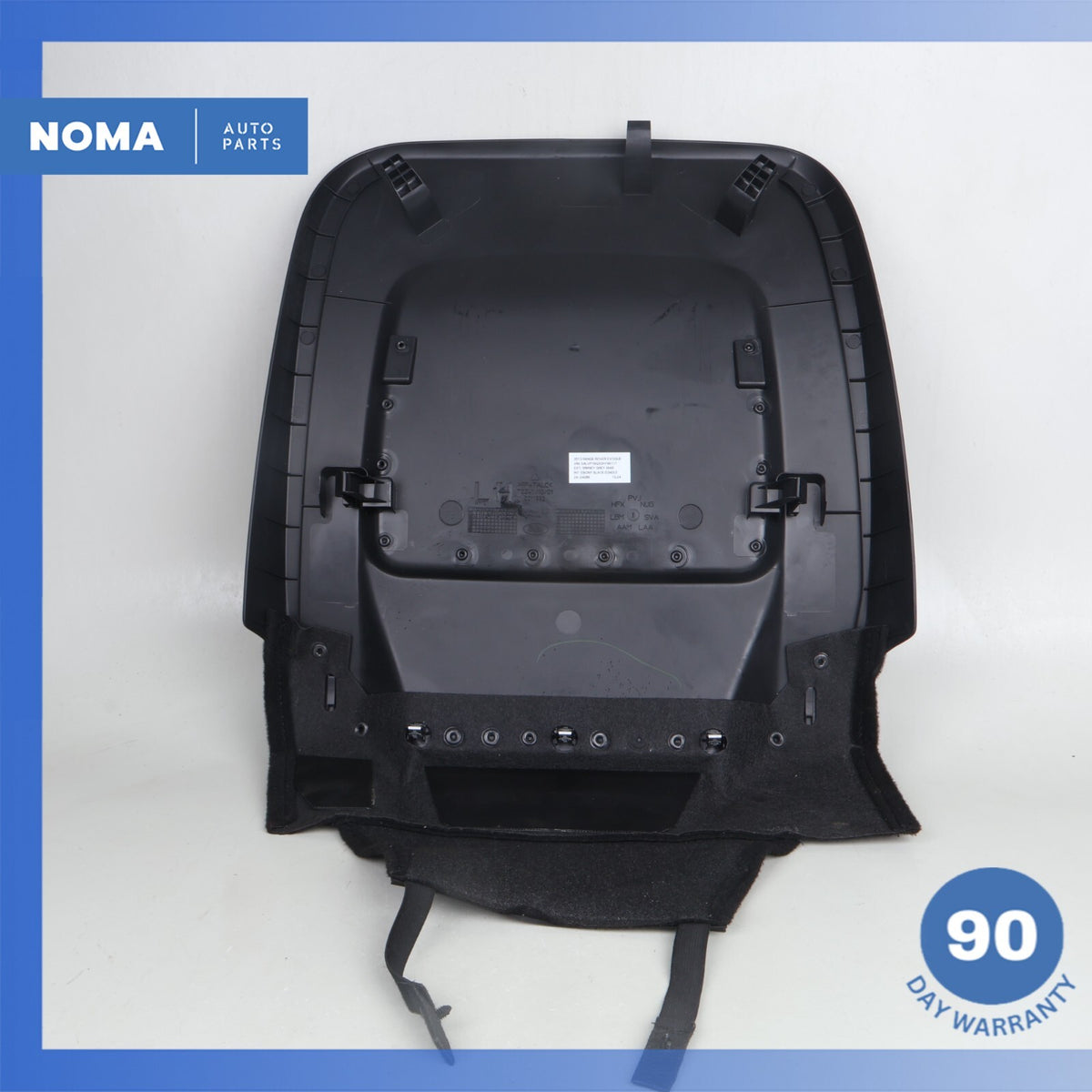 2013 Range Rover Evoque L538 2DR Front Left Driver Seat Back Panel Cover OEM - photo 8