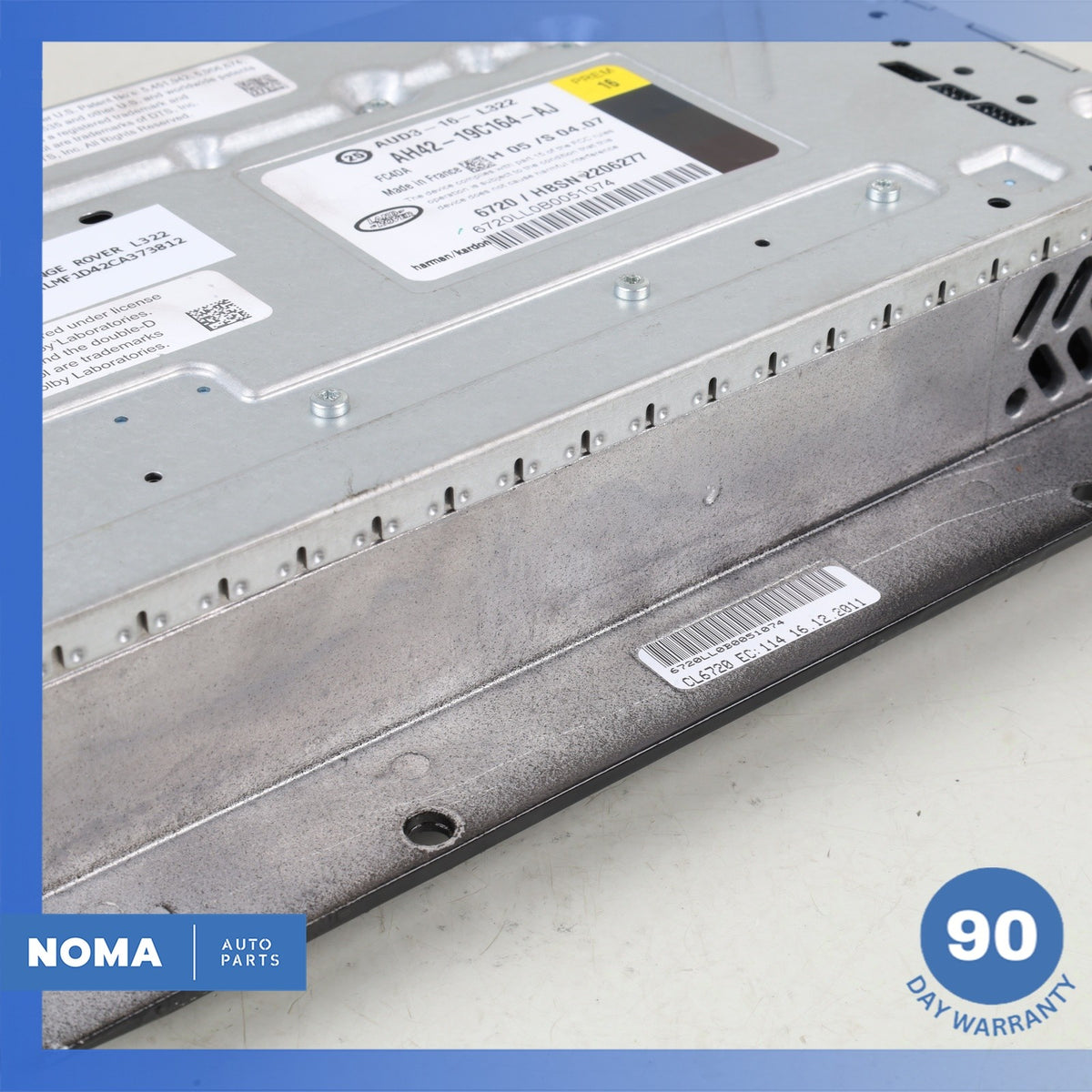 10-12 Land Rover Range Rover L322 ICE 1200W Stereo Audio Amplifier Amp OEM - photo 14