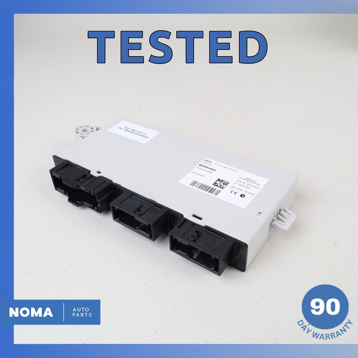 09-19 BMW F07 535i 640i Anti Theft Locking Control Module Unit Computer CAS OEM - photo 1