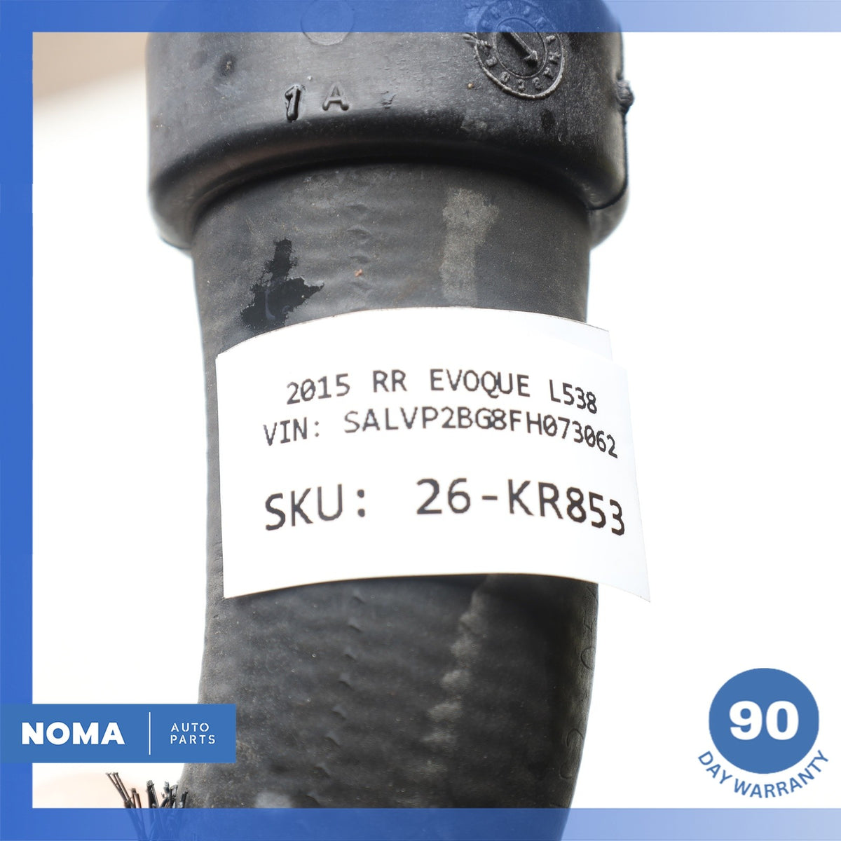 12-17 LR Range Rover Evoque L538 Engine Cooling Water Hose Set w/Thermostat OEM - photo 14