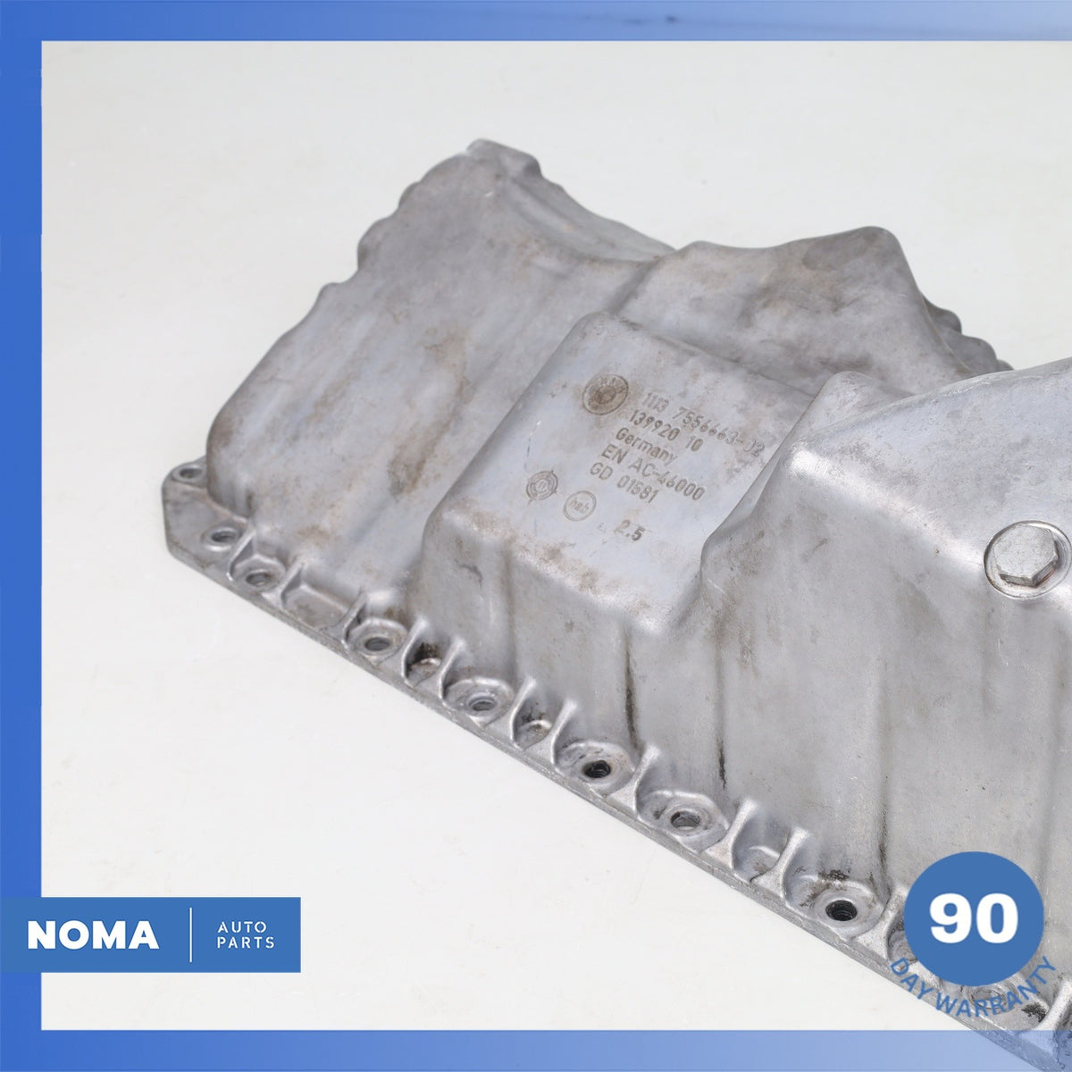 10-19 BMW F07 535i GT 535i 740Li 3.0L Straight Six Engine Motor Oil Pan OEM - photo 6