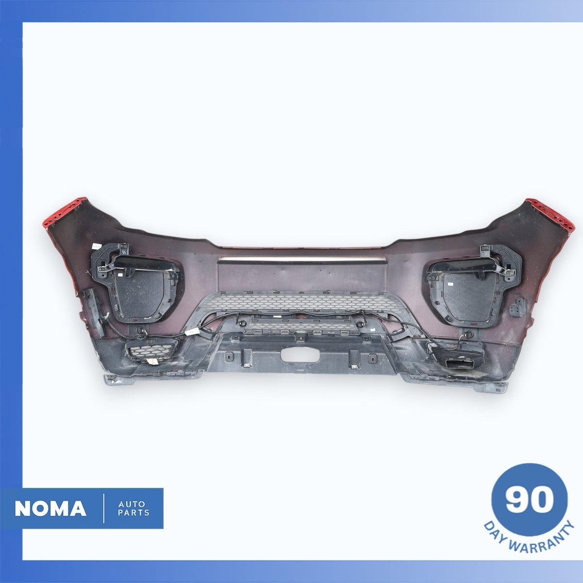 16-19 LR Range Rover Evoque L538 Front Bumper Cover Panel Assembly Red OEM - photo 13