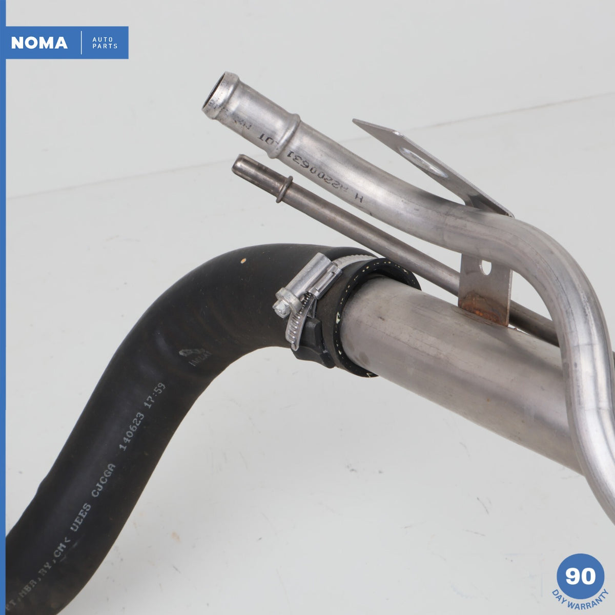 13-15 Jaguar XF X250 2.0L Turbo Fuel Gas Gasoline Tank Filler Pipe w/ Valve OEM - photo 10