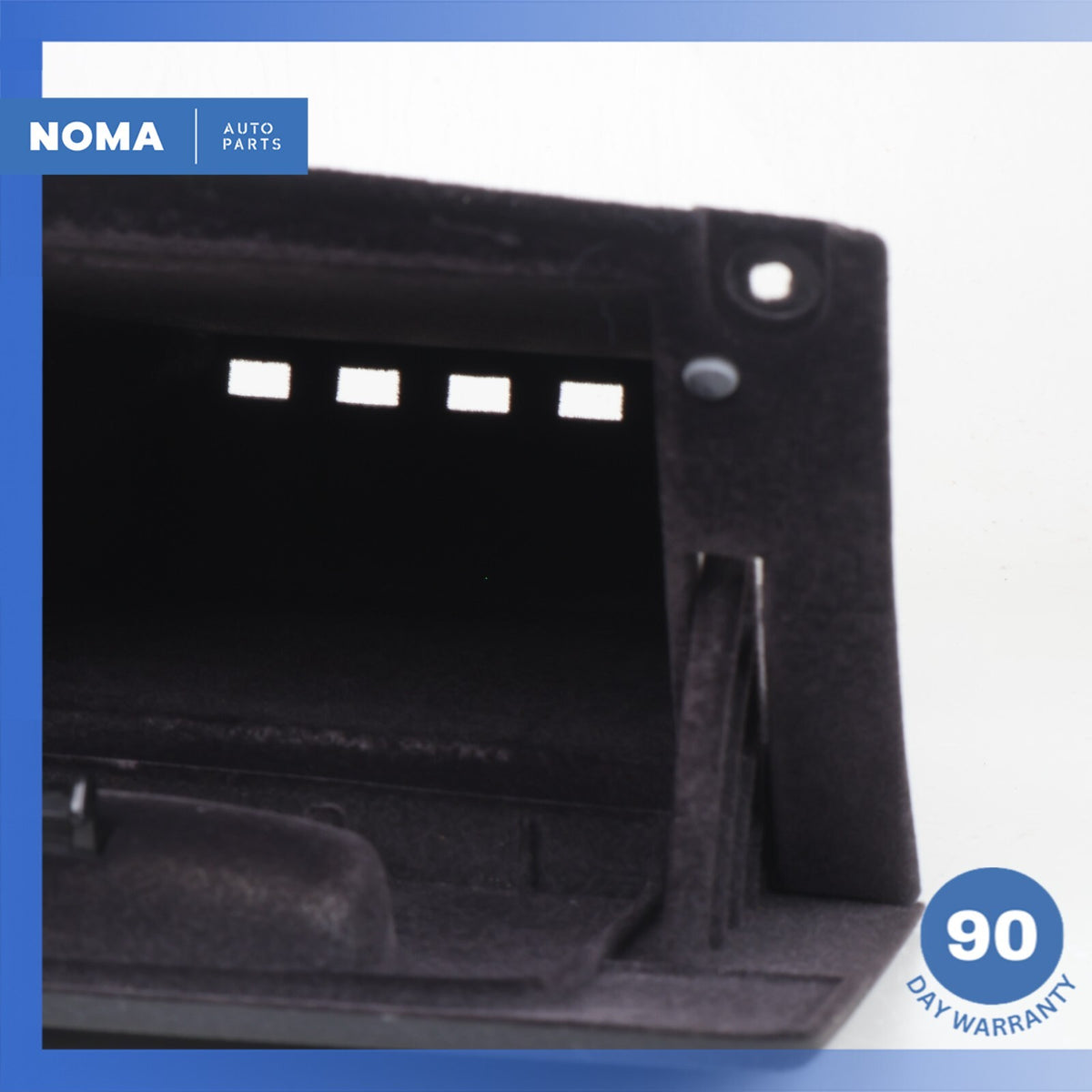 2014 BMW F10 550i Left Side Dashboard Storage Compartment Black OEM - photo 7