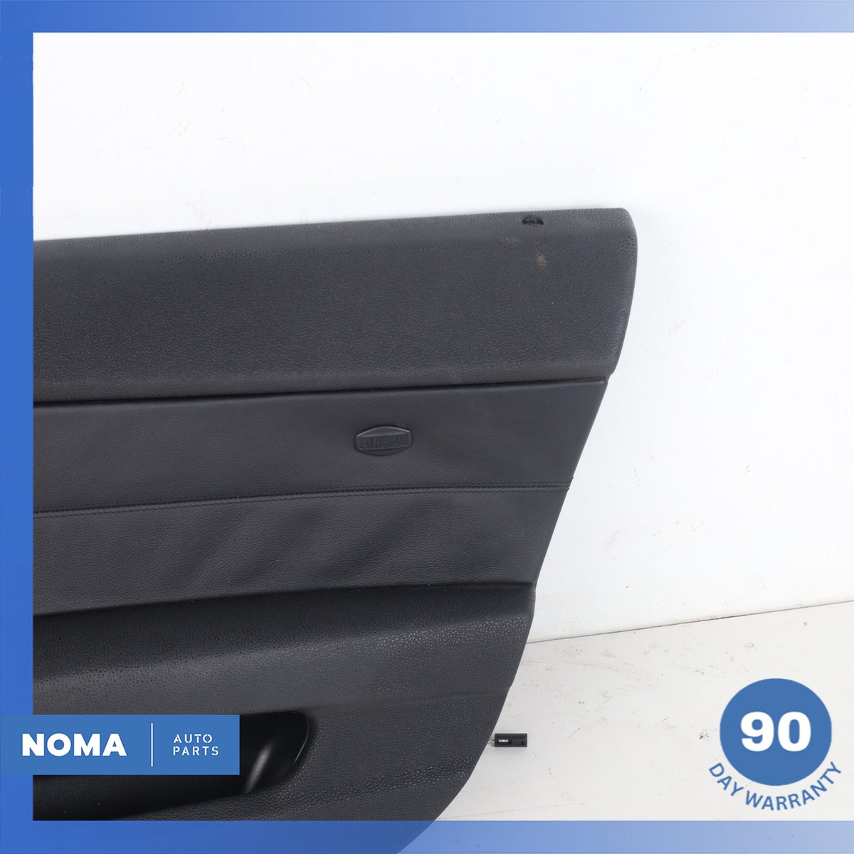 03-08 BMW E85 Z4 Right Door Panel Cover Trim Black OEM - photo 2