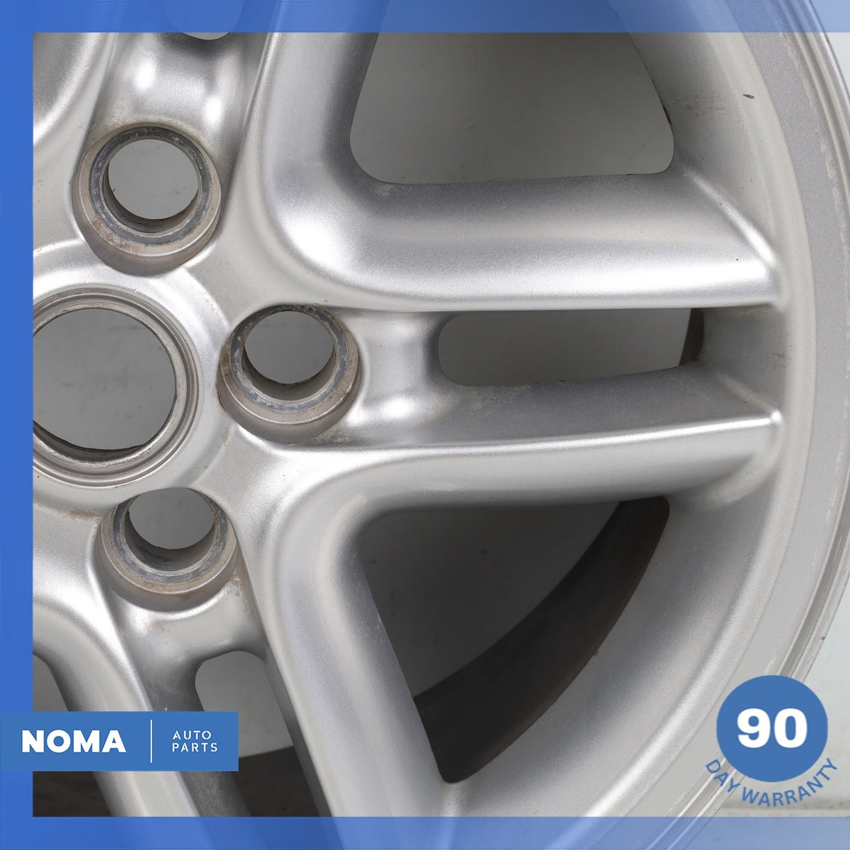 99-04 Land Rover L318 Discovery 2 Style 5 8 x R18 18" Wheel Rim Silver OEM - photo 3