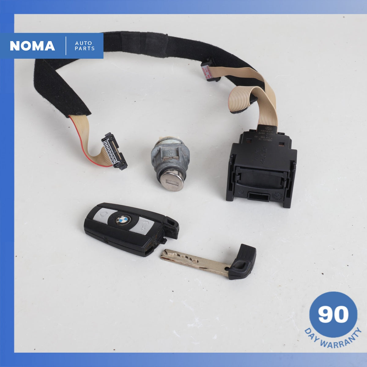 09-16 BMW E89 Z4 Ignition Switch Lock Set w/ Key Fob 66129146355 OEM - photo 1