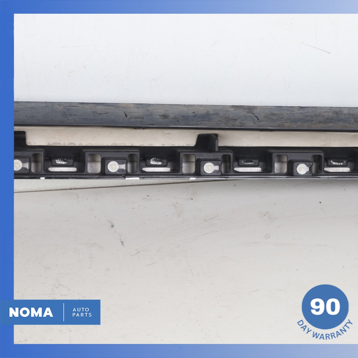16-24 Jaguar X260 XF Right Side Skirt Rocker Molding Black T2H32257 OEM - photo 12