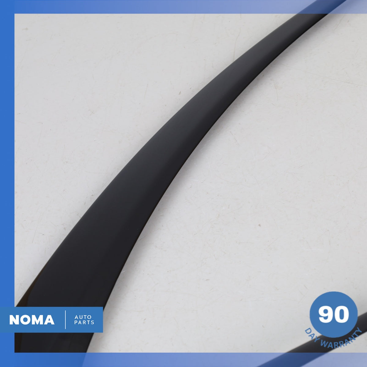 17-23 Jaguar X761 F-Pace Rear Right Side Quarter Door Window Molding Black OEM - photo 3