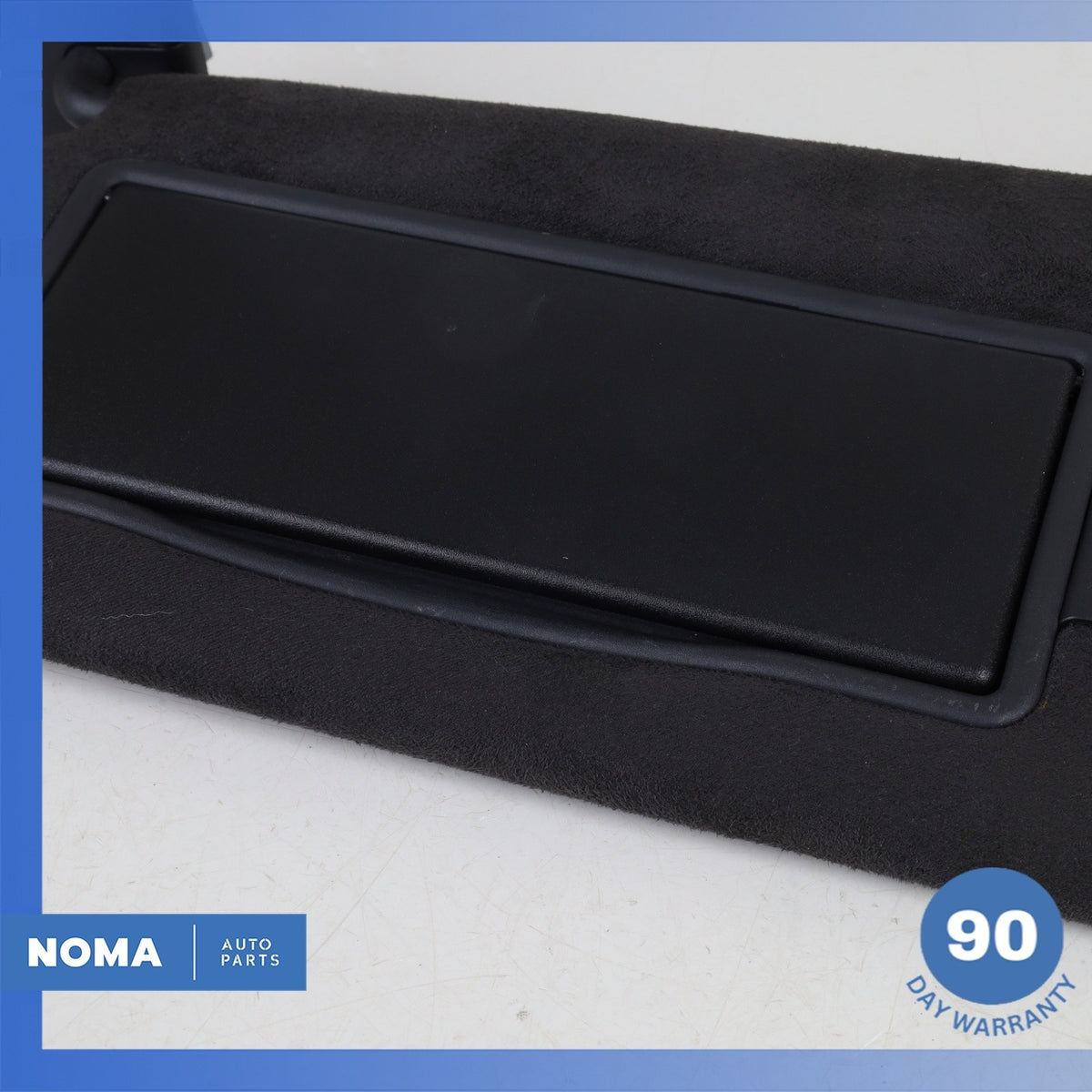 10-19 Jaguar X351 XJ XJR Left Side Sunvisor Sun Visor Shade Suede Black OEM - photo 5