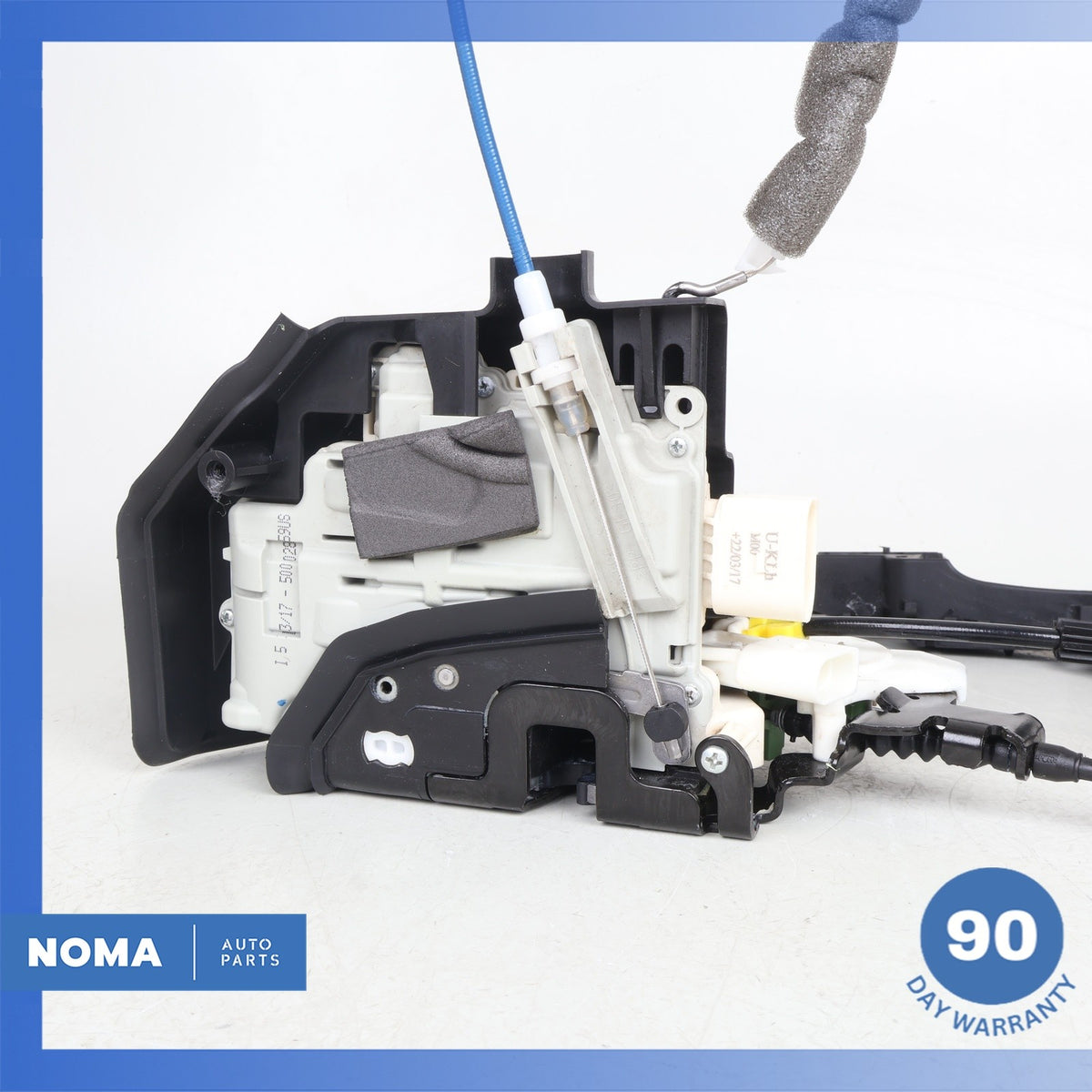 11-14 Audi D4 A8L Rear Left Exterior Door Bracket w/ Lock & Motor 4F0837059 OEM - photo 2