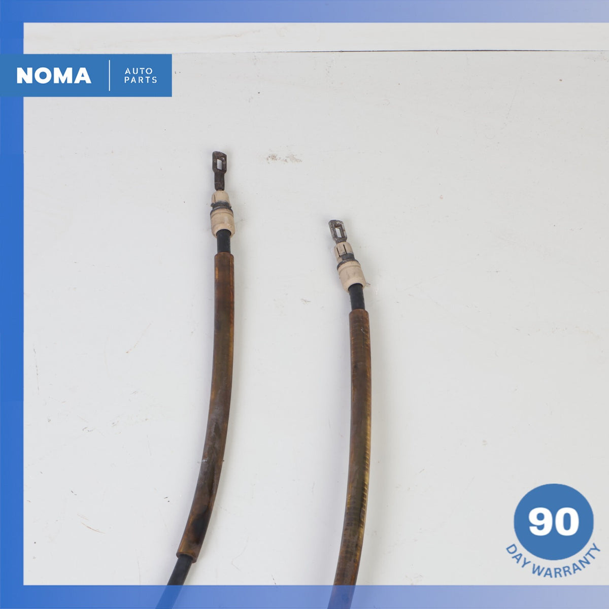 2010 Jaguar X250 XF Rear Left & Right Side Parking Brake Cable Set of 2 OEM - photo 9