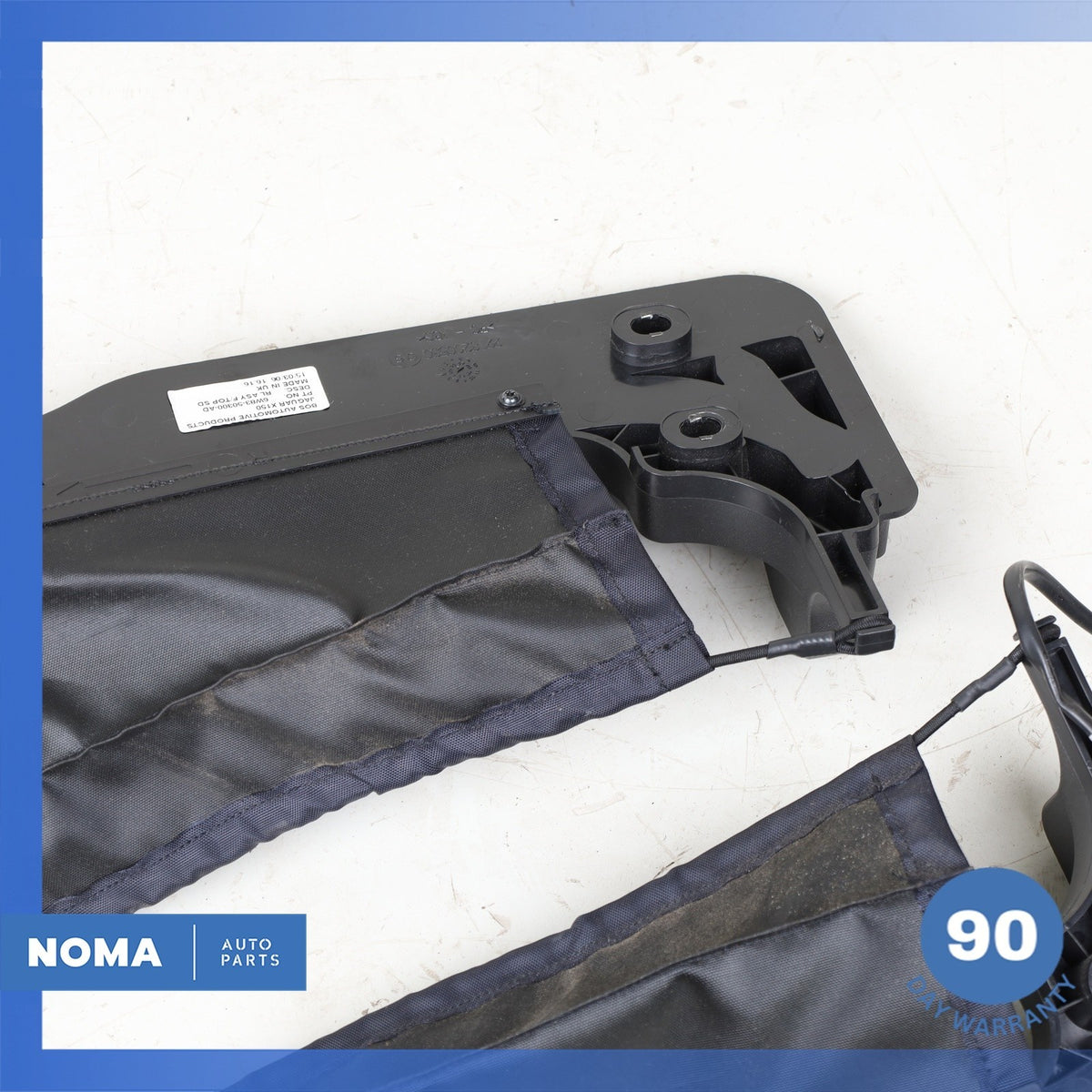 07-15 Jaguar X150 XK XKR Convertible Right & Left Trunk Cover Rail Set OEM - photo 11