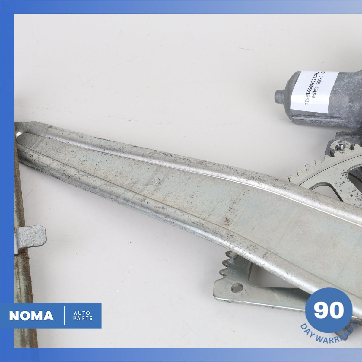 07-17 Lexus USF40 LS460 LS600h Rear Right Window Regulator w/ Motor OEM - photo 6