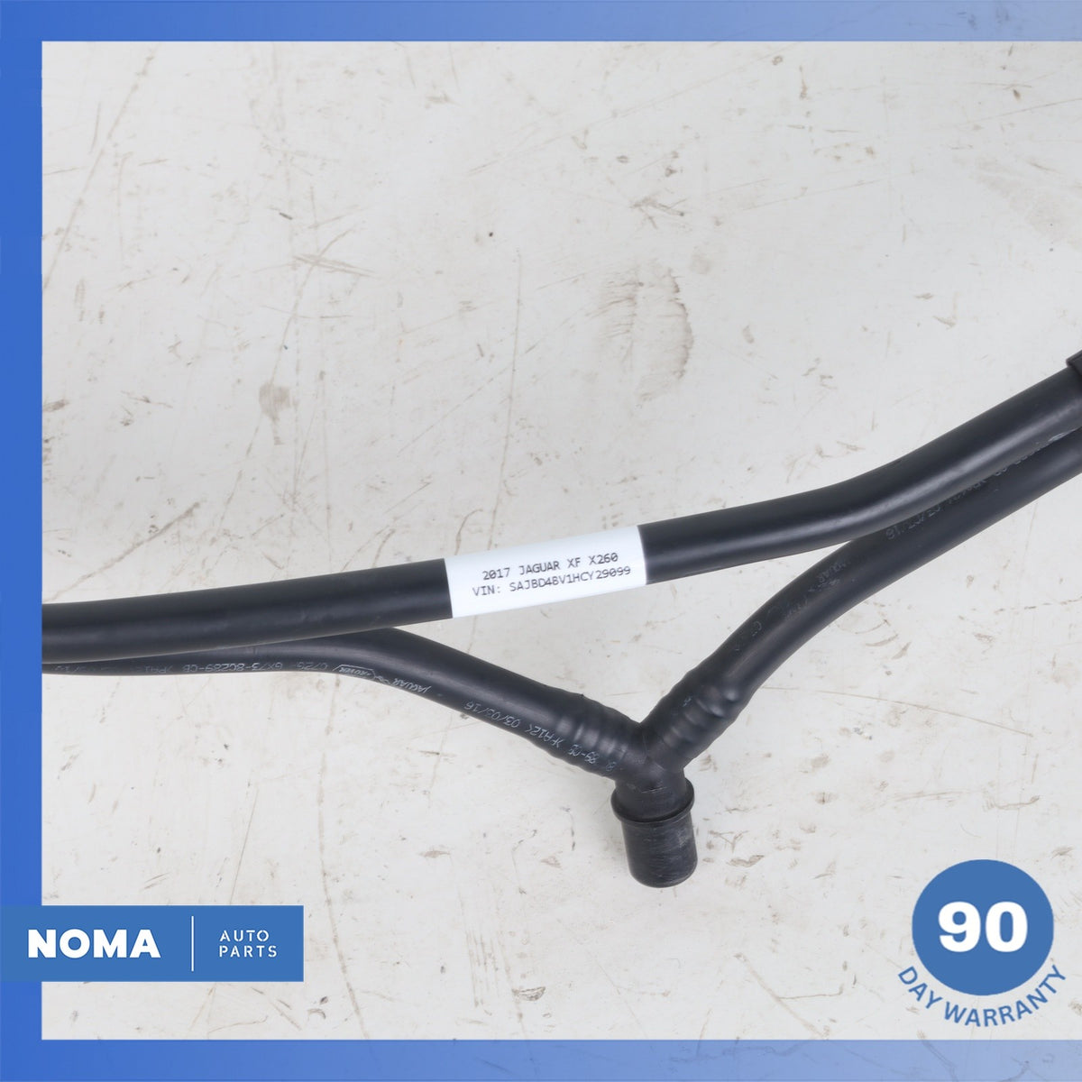 16-26 Jaguar X260 XF F-Pace Engine Motor Radiator Coolant Return Hose Pipe OEM - photo 10
