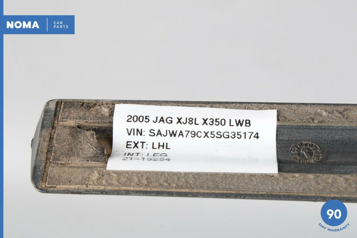 04-09 Jaguar XJ8 VDP X358 Front Left Driver Side Door Exterior Molding LHL OEM - photo 10