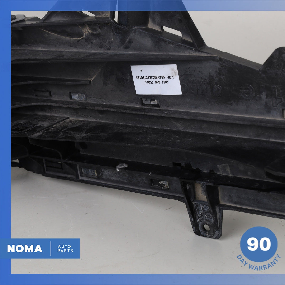 09-15 BMW F02 750i 740i Right Headlight Support Mount Bracket w/ Hood Latch OEM - photo 8